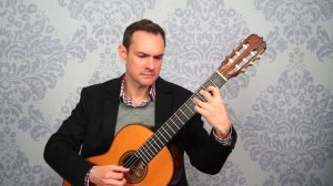 Bach: Air on a G String on Classical Guitar