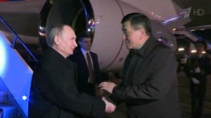 Владимир Путин прибыл в Бишкек, где примет участие в саммитах ЕврАзЭС и ОДКБ