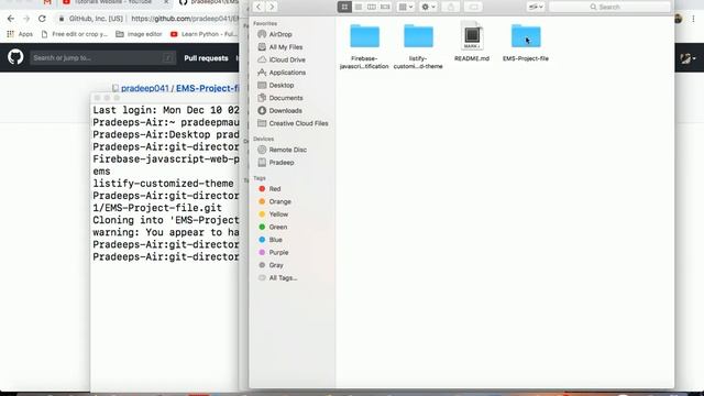 Github Tutorials for beginners | How to Clone and Commit Code Using MAC Terminal