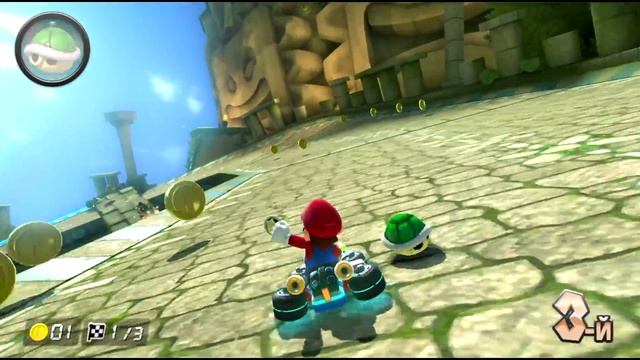 Mario Kart 8 прохождение часть 1 - Кубок Гриба и другие режимы (Wii U) [HD 1080p] смотреть онлайн