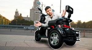 White Siberia SIBTRIKE L - электротрицикл современности!