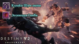 Destiny 2 Обитель Теней - Эссенция Гнева (Клыки Шун-гата) 152