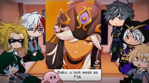 MHA reacts to Genshin impact (teyvat academy) Part3 (MY AU) awwchen
