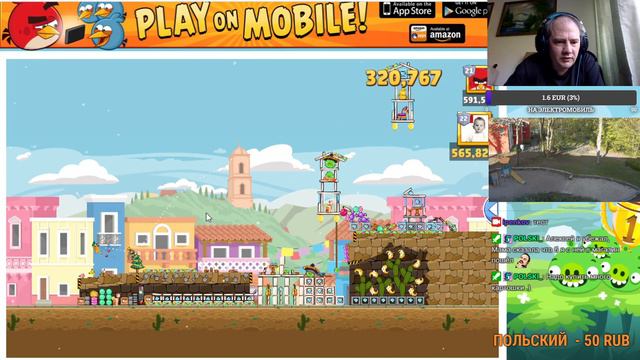 Прохождение уровней Angry Birds Friends от 30 апреля 2022.