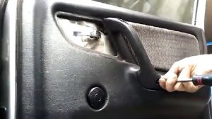 Как снять обшивку карту передней двери ГАЗ 3110 ВОЛГА/demontaz boczka drzwi przod/door panel remova