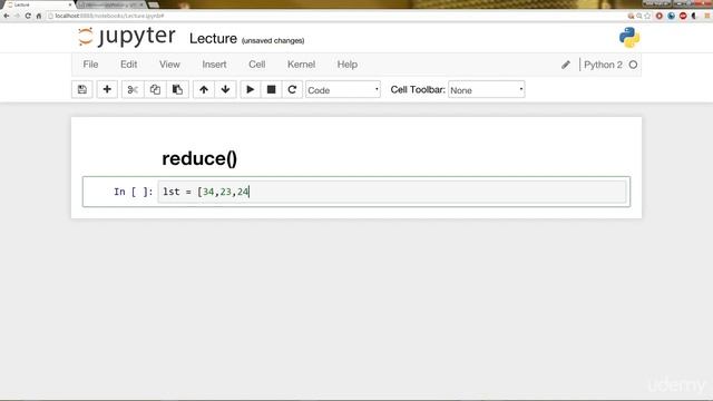 Reduce in Python Part 118