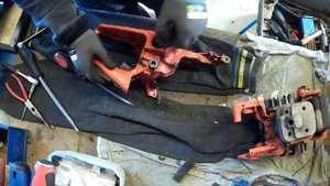 Disassembly of Dolmar 115 chainsaw for spare parts Бензопила Долмар 115 на запчасти