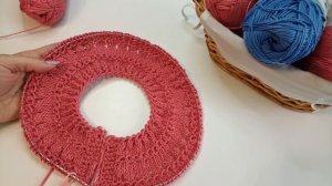 Три новых процесса. Топ-майка, футболка, детская кофта на круглой кокетке.