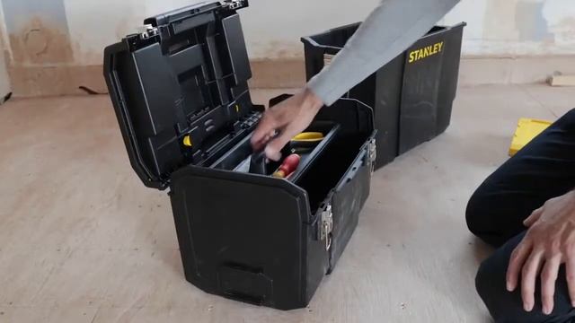 Ящик с колесами Stanley Mobile Work Centre 3 в 1 / Хранение инструментов / Видео обзор