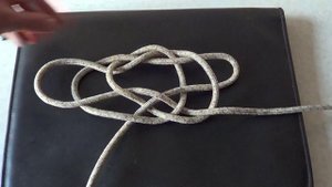 Как узлом перенести арбуз. Как вязать узел Южный крест. Southern Cross knot.