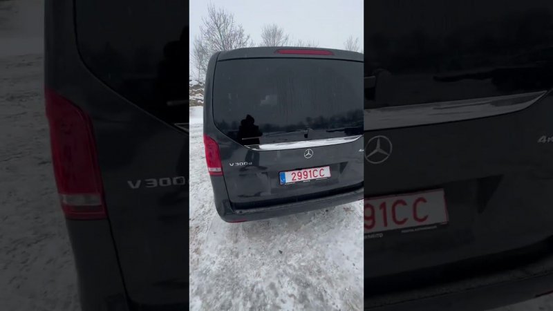 Mercedes-Benz V-Class V300d    4 Matic. Скоро обзор!