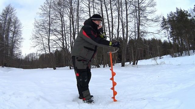 Обзор ледобура "Суоми - Э" + ножи "Неро"! смотреть онлайн