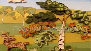 Делаем Дерево из бумаги в технике квиллинг