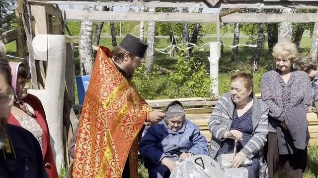 Освещение колоколов в Нащеково смотреть онлайн