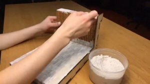 Мини-стена из мини-кирпича