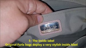 How to spot original Furla bag. How to avoid fake Furla hand bags and tote