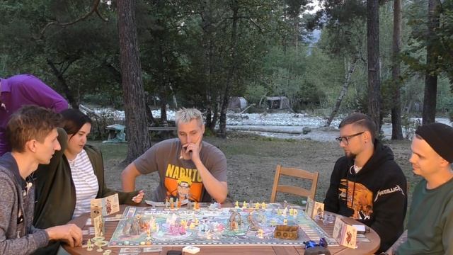 ВОСХОДЯЩЕЕ СОЛНЦЕ | играем в настольную игру в горах Архыза | ТИ КЭМП 2023