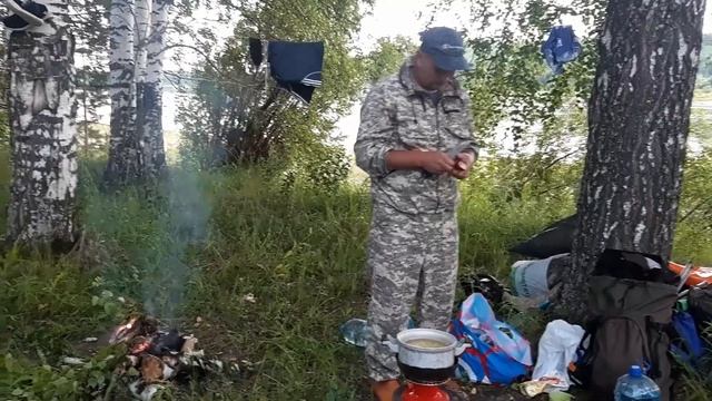 Трехдневный сплав по реке Томь. смотреть онлайн