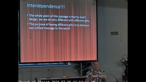 Members of One Another 1Corinthians 12:12-26 by Daniel Jolliff at Simi Church of Christ 20180705A