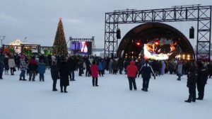 Новосибирск 2023 / Рождество/ Михайловская набережная/ Передача статуса Новогодней Столицы Суздалю