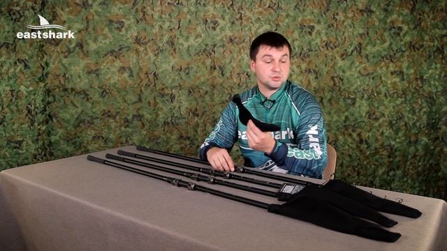 Карповое удилище телескопическое EastShark VIPER Tele Carp смотреть онлайн
