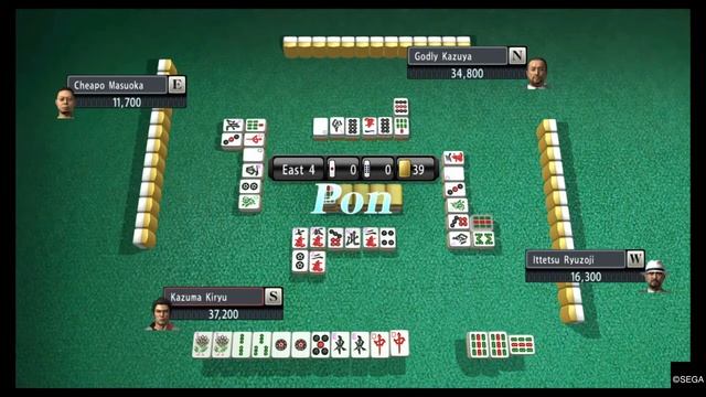 YAKUZA 3 Remastered 50,000 points in Mahjong смотреть онлайн