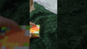 сборка последних двух граней кубика Рубика 7 на 7