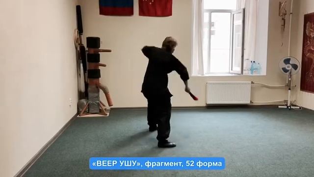Веер кунг-фу ("Веер ушу"). 52 форма. Фрагмент смотреть онлайн