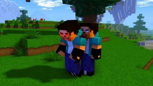 AMONG US THE IMPOSTOR PART 1 : HEROBRINE BECAME DEMON - MONSTER SCHOOL