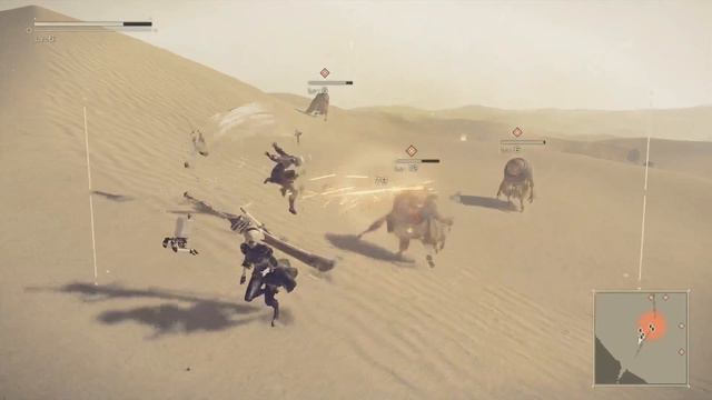 NieR: Automata (PS4) 2 - Lifeforms смотреть онлайн