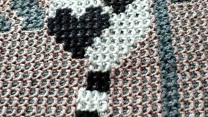 ЦВЕТНОЕ МОЗАИЧНОЕ ВЯЗАНИЕ КРЮЧКОМ. ВАФЕЛЬКА. ПЛЕД НОМЕР ТРЕТИЙ. ПЛЕД "34 КОТА"