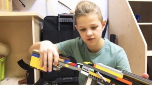 САЙГА ИЗ ЛЕГО! СВОИМИ РУКАМИ!!!