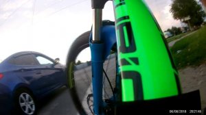 Работа вилки Suntour XCM