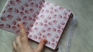 Скрапбукинг. Блокнот для девушки с нуля.Обзор