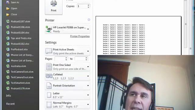 Excel - Add Additional Print Areas in Excel - Episode 1190