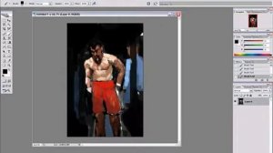 mma fighter speedpaint