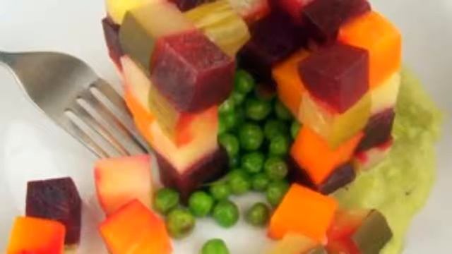 Kubik rubik salati Кубик рубик салати