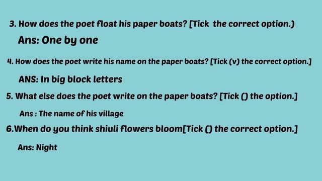 day by day I float my paper boat answer of the question смотреть онлайн