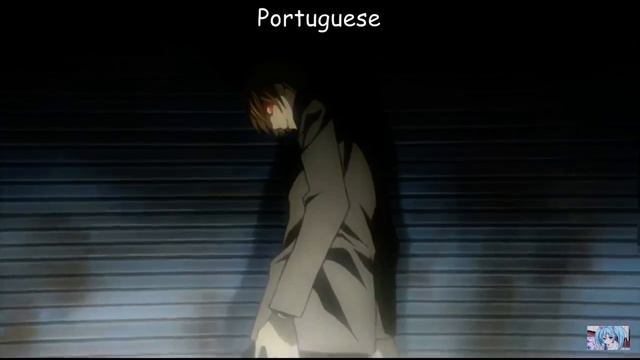 Лайт смеётся на разных языках. Death Note смотреть онлайн