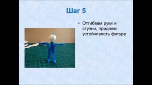 Как сделать человечка из синильной (пушистой) проволоки