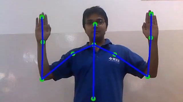 Human body skeleton detection and tracking using OpenCV смотреть онлайн