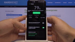Как показать процент заряда батареи на OPPO Reno4 Lite / Счётчик заряда аккумулятора