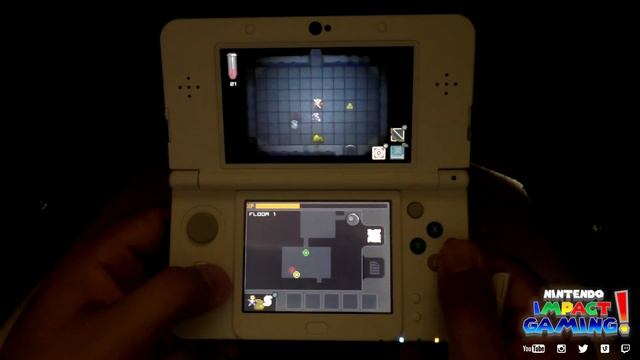 Quest of Dungeons Nintendo 3DS Gameplay