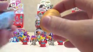 (Part 1 of 3) Kinder Surprise Eggs Kung Fu Panda-3 - 20152016 Unboxing Toys - YouTube