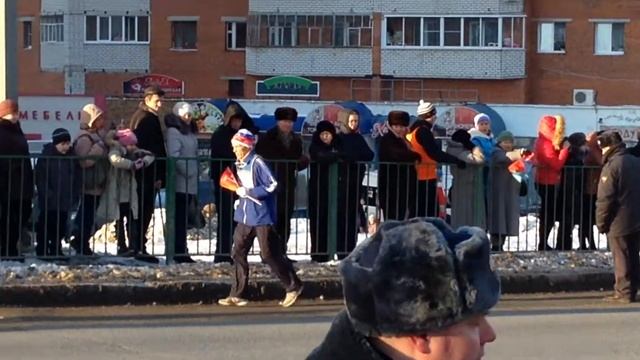 Олимпийский огонь. Чебоксары.А где у вас факел??? смотреть онлайн