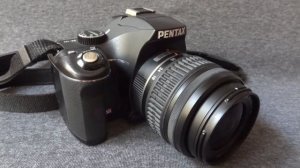 Pentax K-m digital SLR camera