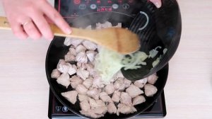 Свинина жаренная в сметане Очень вкусно