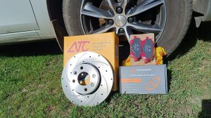 LADA Vesta,,,хитовые колодки!!! Снова в деле !!!