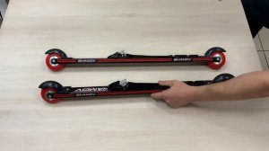 Комплект лыжероллеров Shamov 71 mm полиуретан с креплениями Shamov NNN