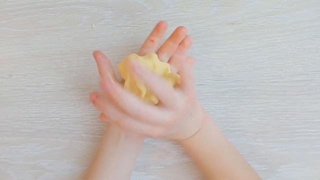 Хендгам из крахмала, масла растительного и шампуня